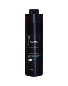 Шампунь Alpha Homme с охлаждающим эффектом для волос и тела 1000 мл Estel