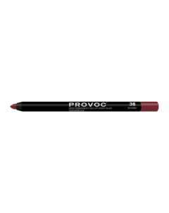 Гелевая подводка карандаш для губ 36 Smolder цвет красно малиновый Provoc