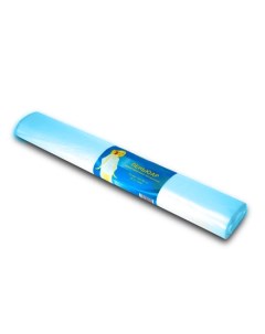 Пеньюар полиэтиленовый голубой 100х140 см 50 шт White line