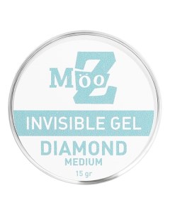 Трехфазный гель Invisible Diamond Medium прозрачный Mooz