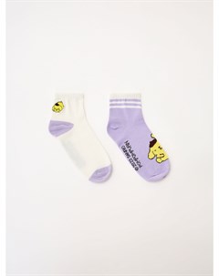 Набор из 2 пар носков с принтом Hello Kitty для девочек Sela