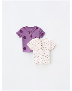 Набор из 2 футболок с принтом для малышей Sela