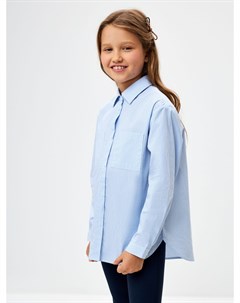Рубашка с накладными карманами для девочек Sela