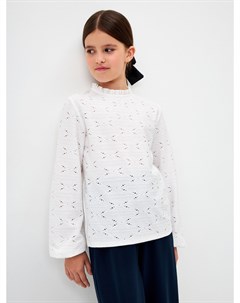 Нарядная трикотажная блузка для девочек Sela