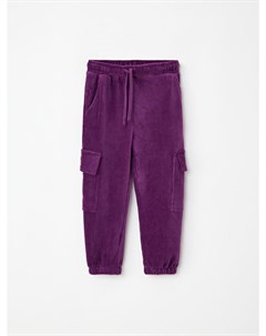 Вельветовые брюки карго для девочек Sela