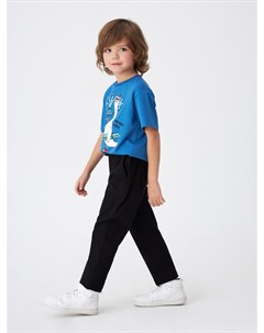 Классические черные брюки на резинке для мальчиков Sela
