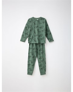 Трикотажная пижама с принтом для мальчиков Sela