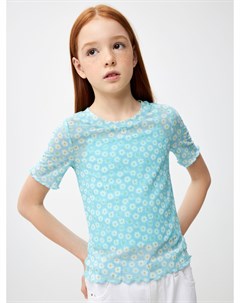 Укороченная футболка из сетки для девочек Sela