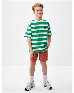 Хлопковые шорты с отворотами для мальчиков Sela