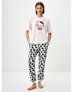 Трикотажная пижама с принтом Hello Kitty Sela