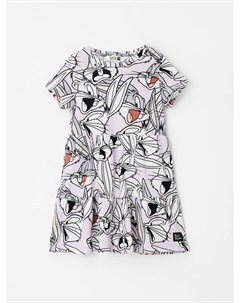 Ярусное платье с принтом Looney Tunes для девочек Sela