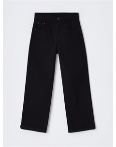 Черные широкие брюки для мальчиков Sela