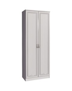 Шкаф для одежды 2 х дверный Melania 02 рамух белый Arnika