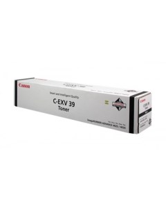 Тонер C EXV39 BK EUR тонер чёрный Canon