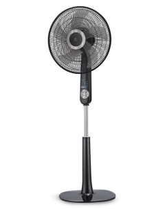 Вентилятор напольный EFF 1004i черный 40 см пульт ДУ LED дисплей Electrolux