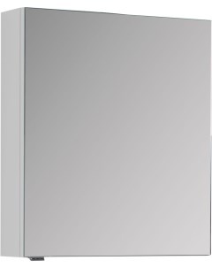 Зеркало шкаф Порто 60 R белый Aquanet