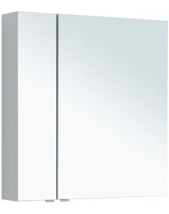 Зеркало шкаф Алвита New 80 серый Aquanet