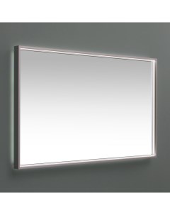 Зеркало Алюминиум 140 с LED подсветкой серебро De aqua