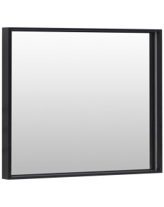 Зеркало Алюминиум 90 с LED подсветкой черный De aqua