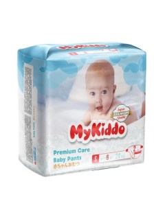 Подгузники на липучках для детей Premium MyKiddo до 6кг 24шт р S Quanzhou dafeng import
