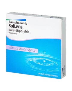 Линзы контактные SofLens Daily Disposable 8 6 2 0 90шт Bausch & lomb
