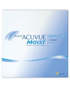 Линзы контактные Acuvue 1 day moist 8 5 3 75 90шт Johnson & johnson