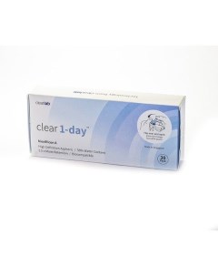 Линзы контактные ClearLab Clear 1 day 8 7 4 00 30шт Клиалэб сг пте. лтд