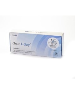 Линзы контактные ClearLab Clear 1 day 8 7 2 25 30шт Клиалэб сг пте. лтд