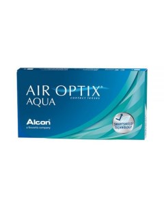 Линзы контактные Alcon Алкон air optix aqua 8 6 4 25 6шт Алкон лабораториз инк us