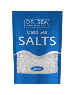 Соль для ванн натуральная Мертвого моря Dr Sea ДокторСи 500г Biodirect ltd
