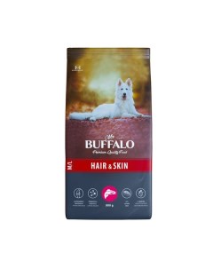 Корм сухой для собак средних и крупных пород лосось Hair Skin Care Mr Buffalo 800г Ооо провими
