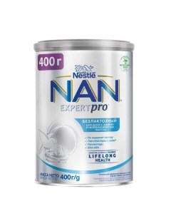 Смесь сухая безлактозная Nan Нан ExpertPro 400г Nestle
