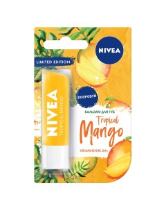 Бальзам для губ Tropical mango Nivea Нивея 4 8г Beiersdorf ag (германия)