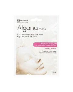 Маска альгинатная для лица Algana Альгана Botox Effect омолаживающая со спирулиной и миоксинолом 25  Lessonia sas