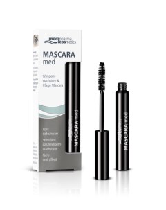 Тушь Medipharma cosmetics Медифарма косметикс для ресниц Mascara Med 5 мл Dr.theiss naturwaren gmbh