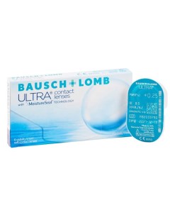 Линзы контактные Bausch Lomb ULTRA 8 5 9 5 6шт Bausch & lomb
