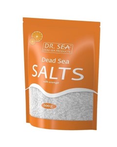 Соль с экстрактом апельсина Мертвого моря Dr Sea ДокторСи 500г Biodirect ltd