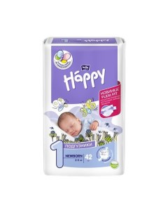 Подгузники гигиенические для детей Baby Happy Bella Белла 42шт р Newborn 1 Tzmo s.a.