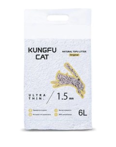 Наполнитель растительный Original Kungfu Cat 6л Hubei miao pet trading co