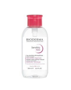 Вода мицеллярная для нормальной и чувствительной кожи лица Н2О Sensibio Bioderma Биодерма помпа 500м Naos (bioderma)