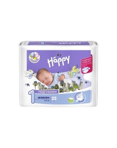 Подгузники гигиенические для детей Baby Happy Bella Белла 25шт р Newborn 1 Tzmo s.a.
