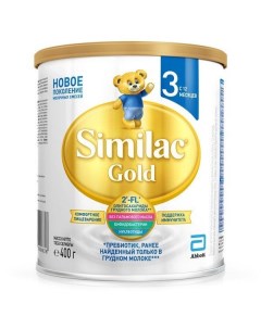 Смесь молочная Gold 3 Similac Симилак 400г Emsold g.g.h.gmbh.& co kg