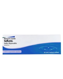 Линзы контактные SofLens Daily Disposable 8 6 1 00 30шт Bausch & lomb
