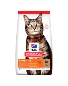 Корм сухой для взрослых кошек для поддержания оптимального веса с ягненком Hill s Science Plan 300г Hill's pet nutrition manuf