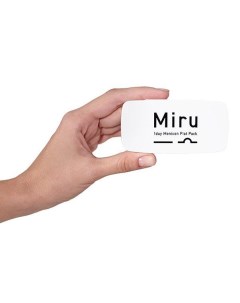 Линзы контактные однодневные мягкие Miru 1day Flat Pack Menicon 4 00 8 6 14 2 30шт Menicon co., ltd.