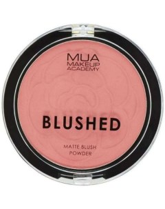 Румяна для лица компактные Blushed matte powder Make Up Academy Mua Муа 7г тон Papaya whip Fb beauty ltd
