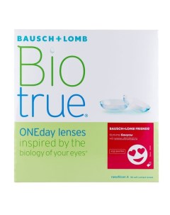Линзы контактные Biotrue ONEday 8 6 8 0 90шт Bausch & lomb