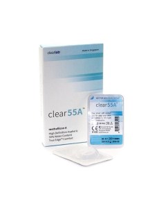 Линзы контактные ClearLab Clear 55A 8 7 12 00 6шт Клиалэб сг пте. лтд