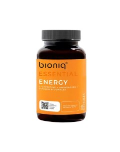 Витаминный комплекс для энергии и бодрости Energy Bioniq Essential капсулы 120шт Ооо сибфармконтракт