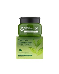 Крем увлажняющий с семенами зеленого чая Green tea seed FarmStay 100мл Myungin cosmetics co., ltd